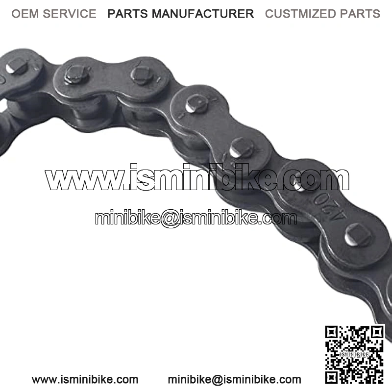 Front Jackshaft Drive Chain 420 42 Links Fit For Coleman CT200U CT200U-EX BT200X 196cc 6.5HP Mini Bike MB165 MB200 Baja Warrior Heat Mini Baja Motorsports - Image 4