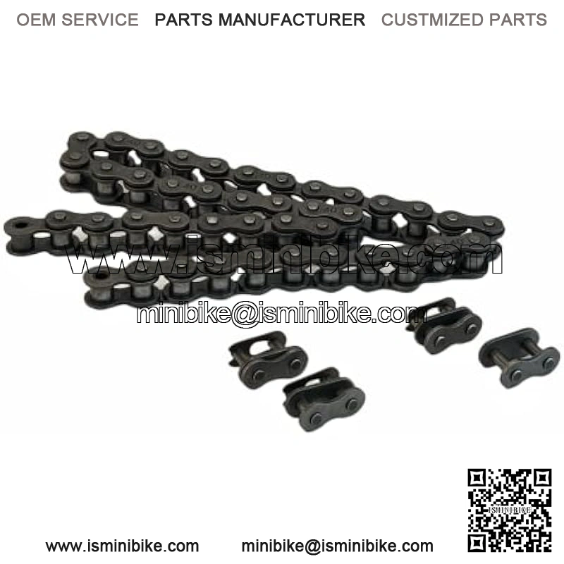 420 Jackshaft Chain 42Link+ Chain Breaker Fits for Coleman BT200X CT200U Trail 200 CT200U-EX 196cc Powersports Mini Bike Part - Image 2