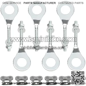 15mm Mini Bike Chain Axle Adjuster Tensioner for Predator 212cc 196cc 6.5hp Coleman CT200U BT200X Baja Warrior MB200 Motovox MBX10 Massimo Monster Moto MMB80 CRF50 XR50 Pit Dirt Bike Parts