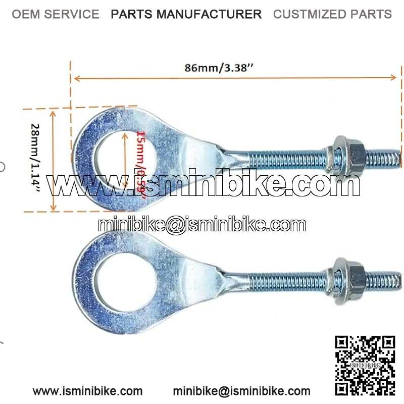 15mm Chain Adjuster Tensioner for 196cc 6.5HP Coleman CT200U CT200u-ex Axis 200 Massimo MB200 Baja Warrior MB165 2 Pack - Image 2