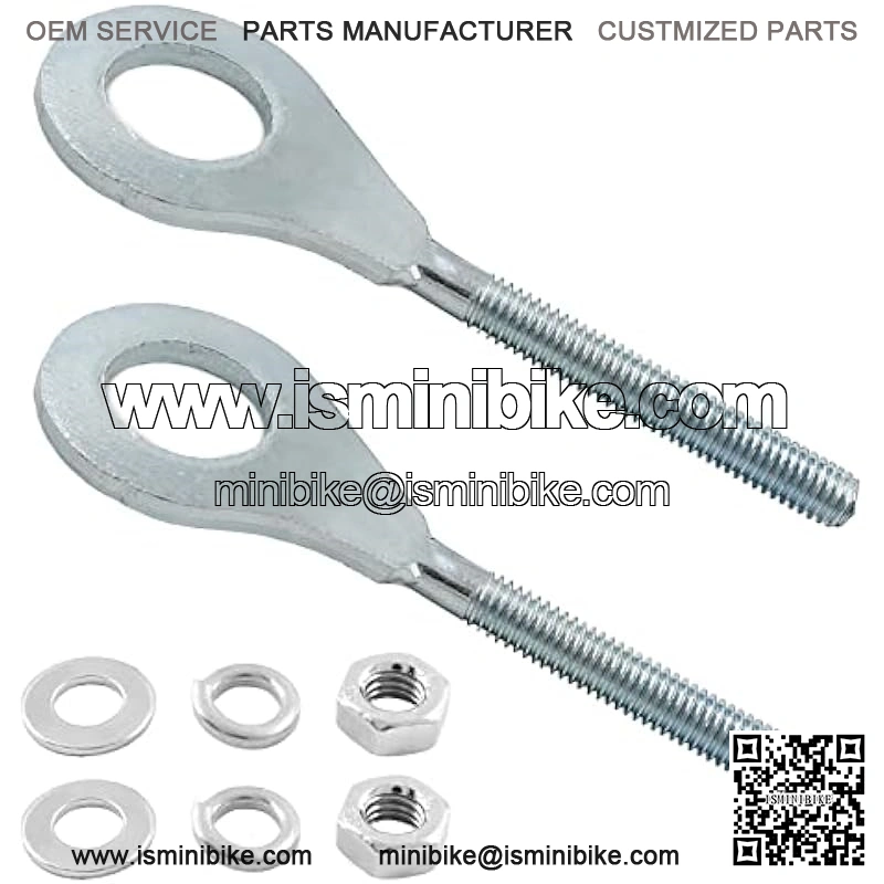 2Pcs 0.59 inch Chain Axle Adjuster Tensioners for Motorcycle HONDA XR/CRF 50 70 80 100 (15mm)