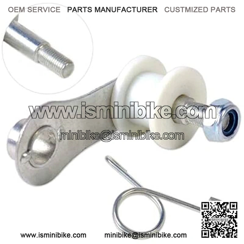 2pcs Chain Roller Tensioners Heavy Duty Chain Tensioner Adjustable Roller Chain Tensioners with Spring Compatible with W/Spring 110 cc 125 cc 140 cc for Motorcycle Mini Bike ATV Motorcycle - Image 4