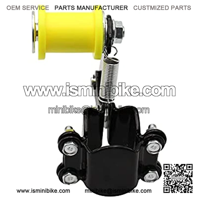 Chain Tensioner Guide Assembly Universal ATV Mini Bike Dirt Bike Go Kart (Yellow) - Image 4