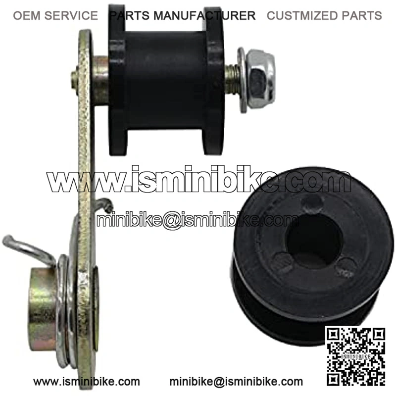 Chain Tensioner with Spring And Three Rollers Heavy Duty Chain Roller Tensioner Compatiable with 110CC 125CC 140CC Dirt Pit Mini Bike Motorcycle ATV - Image 4