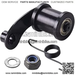 Chain Tensioner 1-3/4" Roller Spring fit for Coleman CT200U Trail CT200U-EX BT200X 212cc 196cc 6.5Hp Trail Hensim Baja Heat Warrior MB165 TrailMaster MB200 Mini Bike Parts Motorcycle