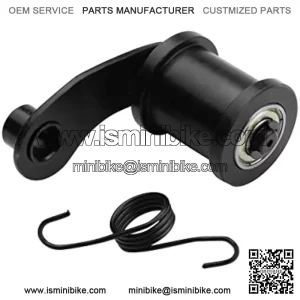 Chain Adjuster Tensioner with 1-3/4" Roller or Powersports 212cc 196cc 6.5Hp CT200U Trail CT200U-EX BT200X Hensim Baja Heat Warrior MB165 Massimo TrailMaster Powersports MB200 Falcon