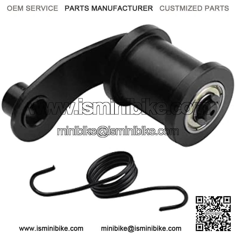 Chain Adjuster Tensioner with 1-3/4" Roller or Powersports 212cc 196cc 6.5Hp CT200U Trail CT200U-EX BT200X Hensim Baja Heat Warrior MB165 Massimo TrailMaster Powersports MB200 Falcon
