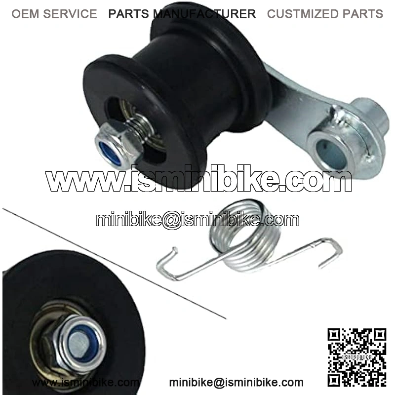 Chain Tensioner 1-3/4" Roller Idler, Scooter Chain Tensioner Adjuster for Massimo MB200, for Baja, for Hensim, for Falcon, for TrailMaster, for Tomberlin, for 196CC 6.5HP bike - Image 3