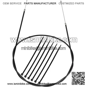 60" UNIVERSAL THROTTLE CABLE Compatible with Go Kart Cart Go-Cart Minibike Mini Bike ATV Cycle