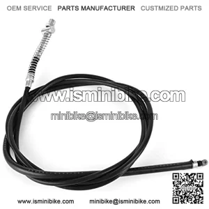 75.6" Rear Brake Cable, Universal Rear Drum Brake Cable Fit for GY6 Chinese Scooter Mopeds 50cc 125cc 150cc 250cc Mini Bike ATV Scooter Dirt Bike