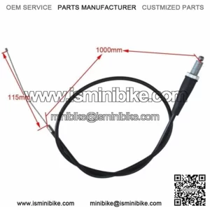 1000mm 115mm Twist Throttle Cable for Motorcycle PIT TRAIL QUAD DIRT BIKE ATV