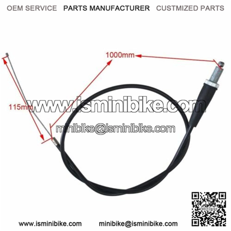 1000mm 115mm Twist Throttle Cable for Motorcycle PIT TRAIL QUAD DIRT BIKE ATV