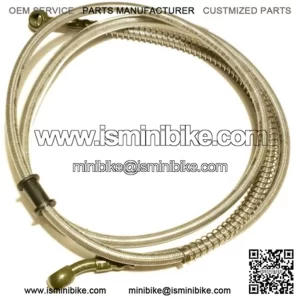 59" Hydraulic BRAKE OIL LINE PIPELINE ATV QUAD GO KART SCOOTER CABLE HOSE 10mm