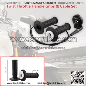 Twist Throttle Handle & Cable Set for 7/8" 50 150 250cc Mini Bike ATV Quad