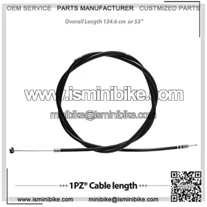 CA2-48T Premium 48" Throttle Control Cable 48 inch for Mini Bike Go Kart