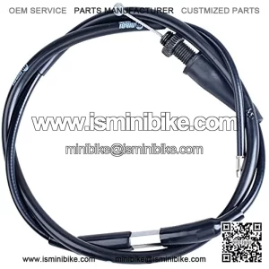 Replacement Motorcycles Throttle Cable 100cm Black Adjustable Throttle Cbale