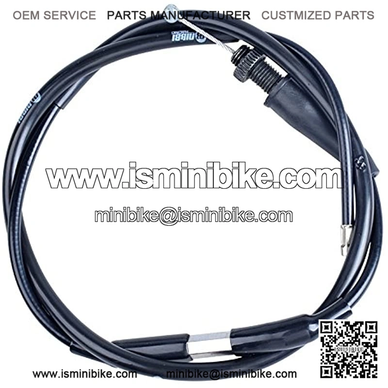Replacement Motorcycles Throttle Cable 100cm Black Adjustable Throttle Cbale
