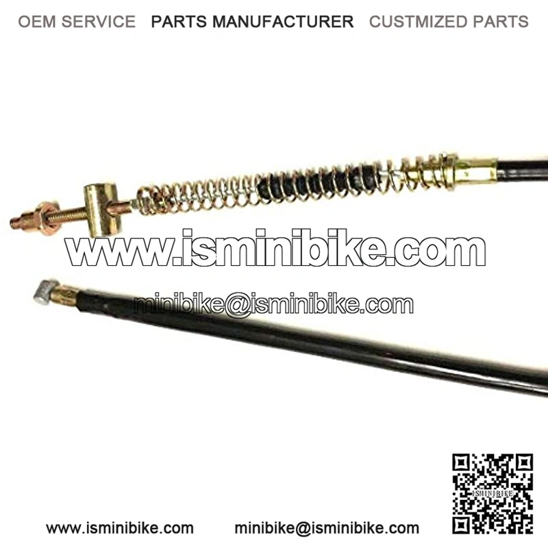60" Rear Drum Brake Cable Compatible with Coleman Trail CT200U CT200U-EX BT200X and MB200 Heat Warrior 196cc 200cc 5.5HP 6.5HP Mini Bike ATV Scooter Dirt Bike - Image 2