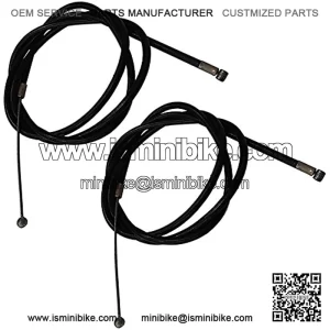 261 (2) Mini Bike & Go Kart 48" Throttle Cable Universal for Minibikes and Go Karts