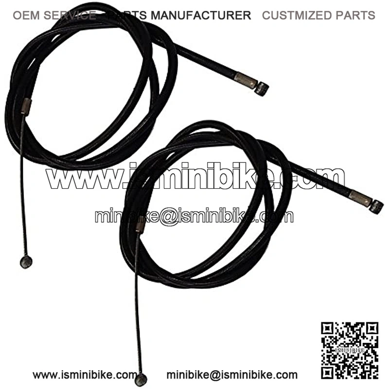 261 (2) Mini Bike & Go Kart 48" Throttle Cable Universal for Minibikes and Go Karts