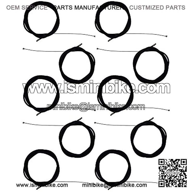 (10) 100" Aftermarket Throttle Cables for Go Kart Mini Bike ATV Replaces 19410601