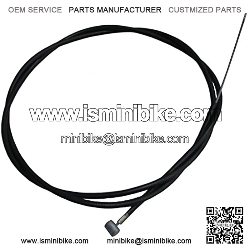 60" Long Brake Throttle Cable with 3/8" Barrel End for Go Kart Mini Bike 60-065 - Image 4