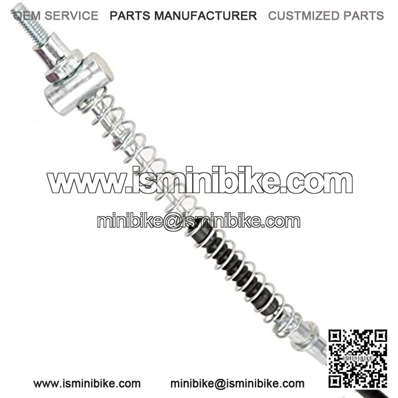 172cm 67 inch Rear Drum Brake Cable Line for 196cc 6.5 Hp Baja Heat Warrior Hensim Massimo MB165 MB200 Trail CT200U CT200U-EX BT200X Yerf-Dog Mini Bike Motorsports ATV Scooter Dirt Bike - Image 4