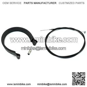 Vital All-Terrain 4.5 4 1/2" Brake Band & Cable KIT for Four Wheeler Quad ATV UTV Motorcycle Kart