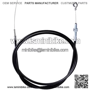 N-A 71 inch Throttle Cable 8252-1390 for Manco ASW Go Kart Cart Mini Bike Gas Scooter Motorcycle with 63 inch Casing