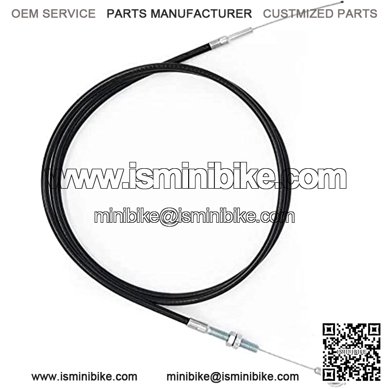 N-A 71 inch Throttle Cable 8252-1390 for Manco ASW Go Kart Cart Mini Bike Gas Scooter Motorcycle with 63 inch Casing - Image 2