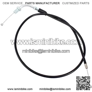 Throttle Cable for 49cc 50cc 70cc 90cc 110cc 125cc 140cc 150cc 200cc Pit Dirt Pocket 4-stroke Bike CRF50 CRF70 CRF80 XR50 XR70 XR80 SDG SSR PRO Motorcycle ATV Quad Scooter Go Kart Moped Chinese