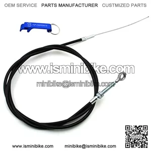 Throttle Cable 75" Long With 67" Casing #8251 For American Sportworks Manco Go Kart Cart