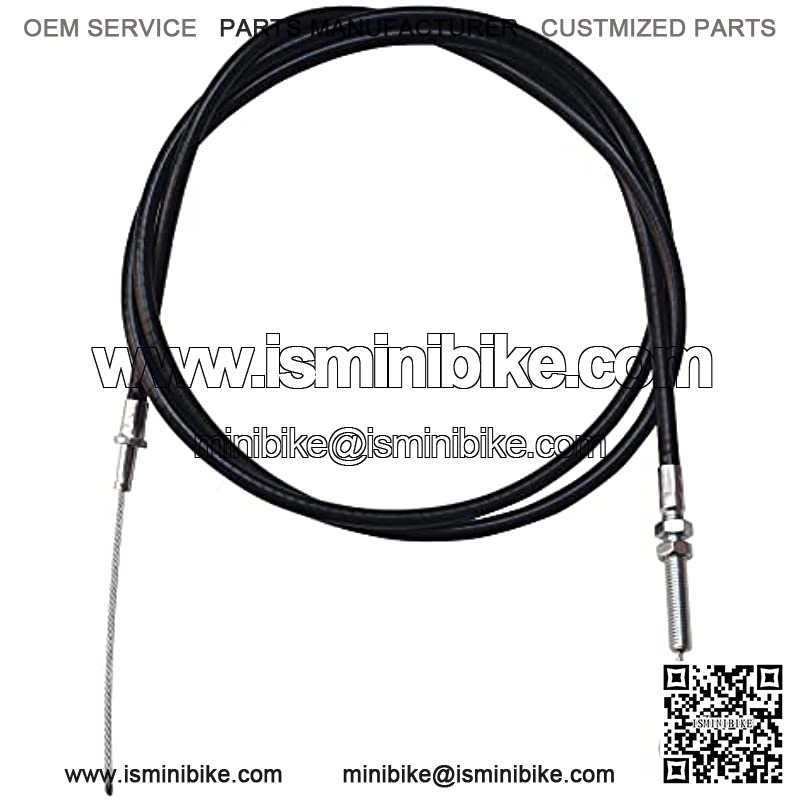 Throttle Cable, Socoman 71 inches Long Clutch Cable 63" Outer Casing for Manco 8252-1390 ASW Go Kart Go Cart - Image 3