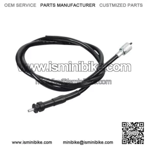 40" Speedometer Cable with Plastic Snap-In End for Scooters & Go-Karts