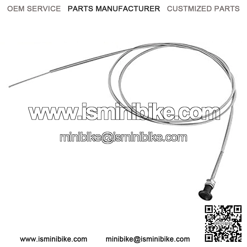 96 pulgadas Cable del acelerador, Acero inoxidable L??nea de control del estrangulador Push Pull Piezas universales Apto para accesorio de motocicleta Go Kart - Image 3