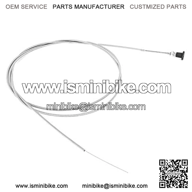 96 pulgadas Cable del acelerador, Acero inoxidable L??nea de control del estrangulador Push Pull Piezas universales Apto para accesorio de motocicleta Go Kart - Image 4