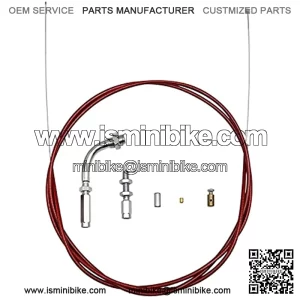 Cable del Acelerador de la Motocicleta Longitud de la Longitud de 190 cm para Honda Yamaha Kawasaki Minimoto Pocket Suck Pit Bike Kart Buggy ATV Quad Racing Pr??cticas Piezas de Motocicleta