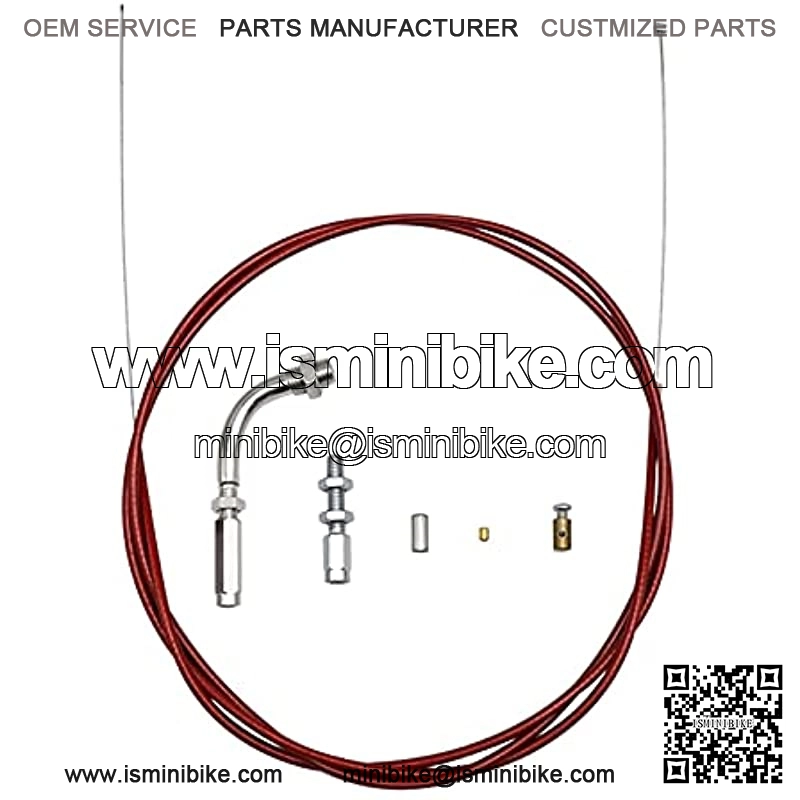 Cable del Acelerador de la Motocicleta Longitud de la Longitud de 190 cm para Honda Yamaha Kawasaki Minimoto Pocket Suck Pit Bike Kart Buggy ATV Quad Racing Pr??cticas Piezas de Motocicleta
