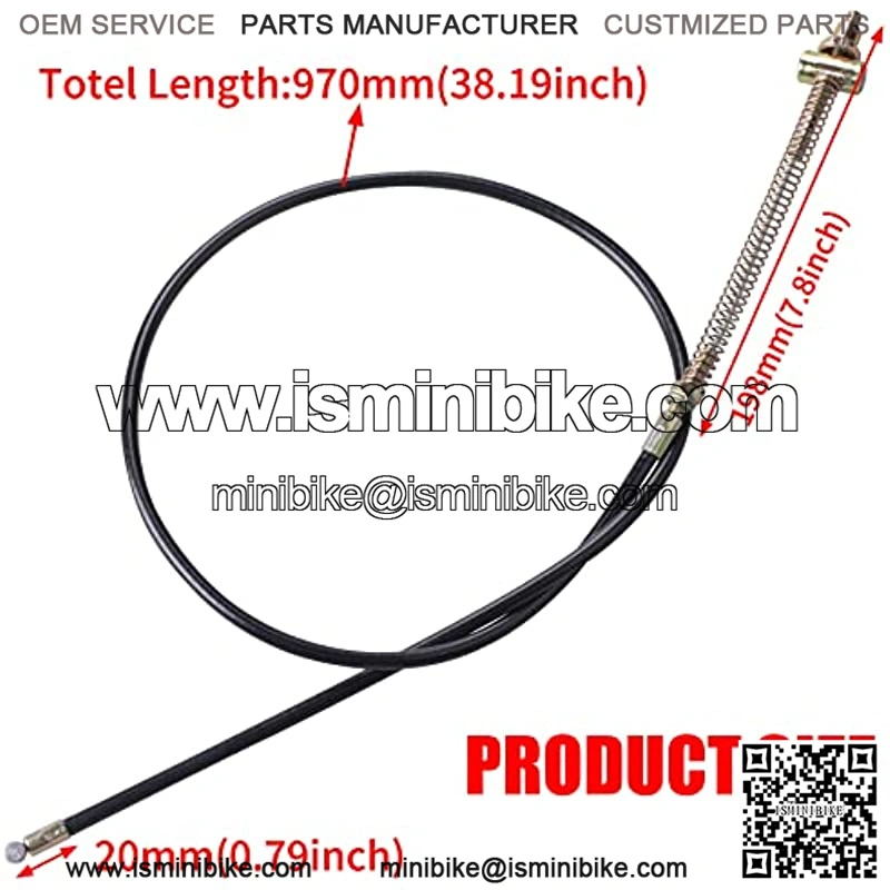(4) 12" Length 10mm ID Adjustable Shocks Go Kart Cart Go-Cart Minibike Mini Bike - Image 4