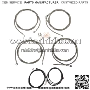 Plug Play Cable Wire Kit Na 15-17 Ape Hanger ABS Harley Touring 17-20