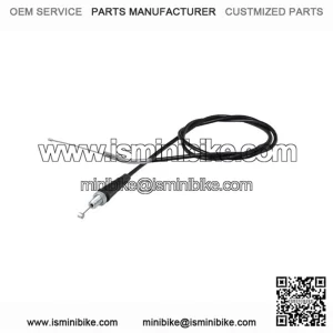 46" Throttle Cable with Angled End Noodle for the Motovox MBX10 & MBX11 Mini Bikes