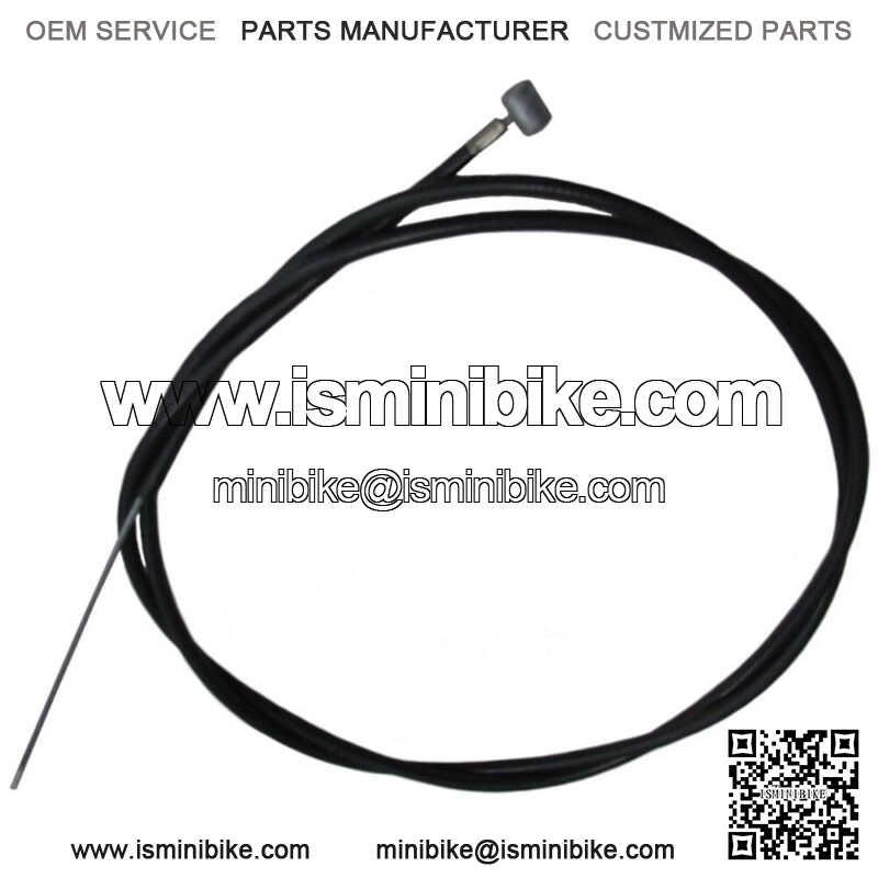 60" Long Brake Throttle Cable with 3/8" Barrel End for Go Kart Mini Bike 60065 - Image 3
