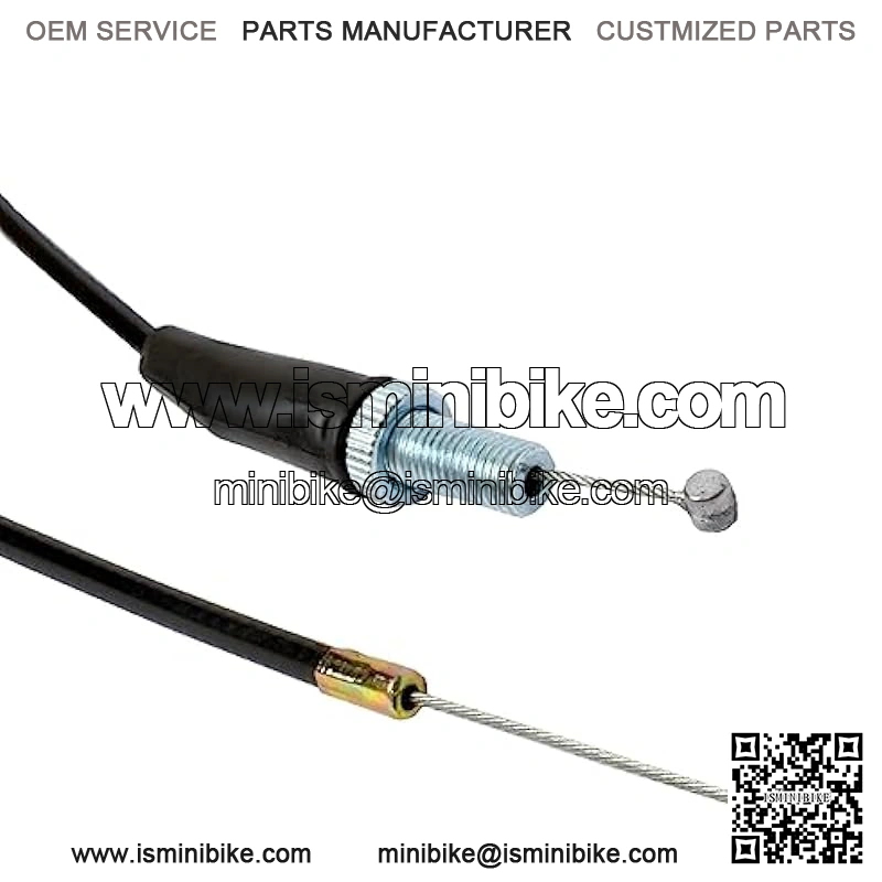 70.8"Mini Bike Throttle Cable for 212cc 196cc Coleman CT200U BT200X CT200U-EX Baja Warrior MB200 Massimo 97cc 100cc Doodle Bug DB30 Monster Mega Moto MM-B80 B105 Motovox Mini Bike (51.2 Inches 2PCS) - Image 3