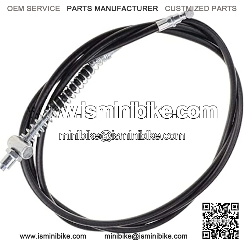 Rear Drum Brake Cable Line fits The Baja Mini Bike MB165 MB200 Coleman Trail CT200U CT200U-EX BT200X Yerf-Dog ATV Scooter Dirt Bike