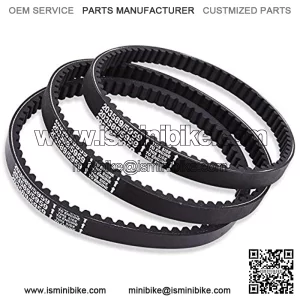 30 Series Torque Converter Go Kart Drive Belt Replaces For Manco 5959 / Comet 203589, 3 Packs