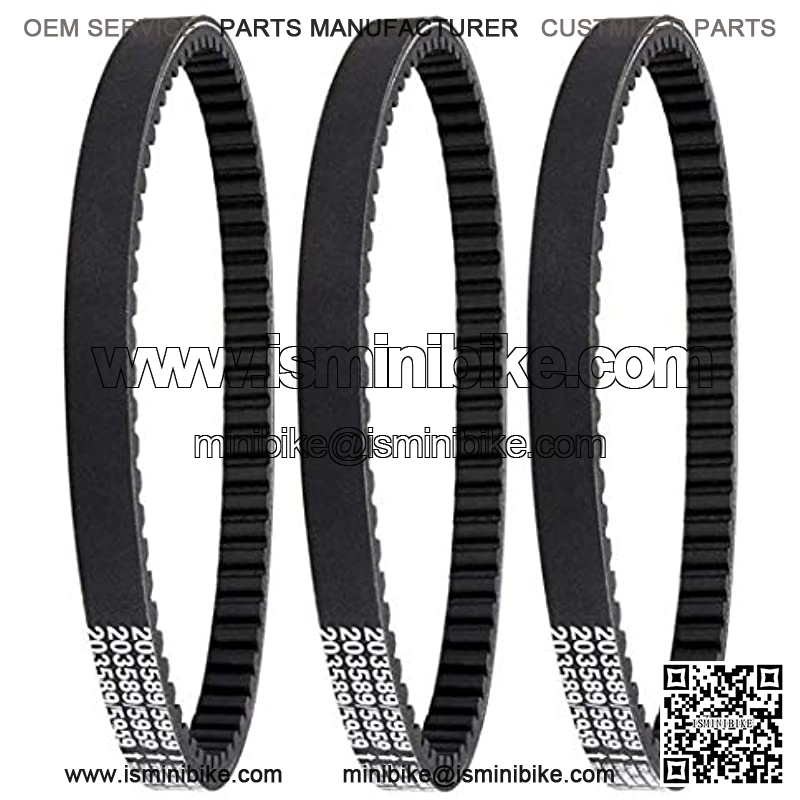 30 Series Torque Converter Go Kart Drive Belt Replaces For Manco 5959 / Comet 203589, 3 Packs - Image 2