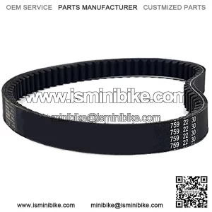 V-Belt CVT Variable Drive Belt Standard 759 22 30 Fits Yamaha Riva 125 '95-'00 and Yamaha YJ125 Vino '04-'05