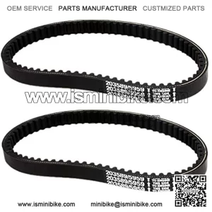 2 PCS Drive Belt Compatible with Coleman KT196 Go Kart Powersports KT196cc 4 Wheelers 196cc 6.5HP Gokart Buggy Mini Bike