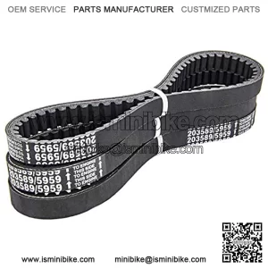 30 Series Go Kart Drive Belt Replaces Manco 5959 / Comet 203589??torque converter belt??Pack of 3??