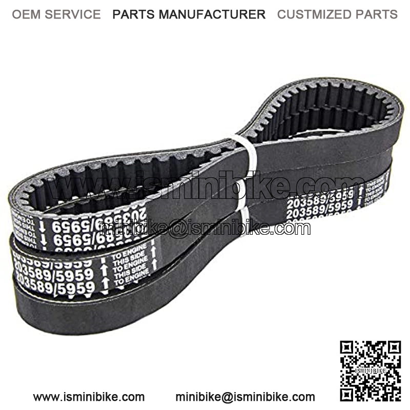 30 Series Go Kart Drive Belt Replaces Manco 5959 / Comet 203589??torque converter belt??Pack of 3??